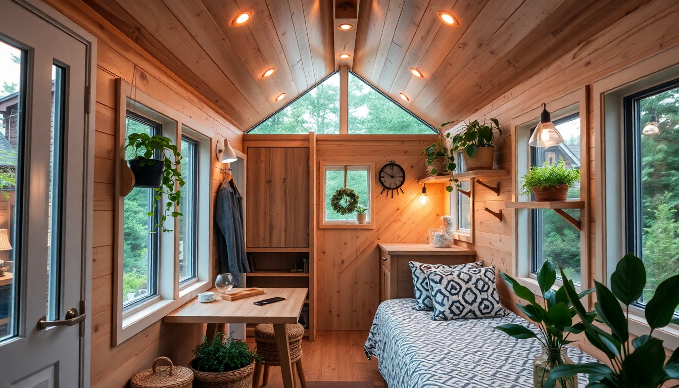 Circadian-Centric Tiny Home Lighting: Biophilic Modular LEDs with AI-Driven Zonal Control