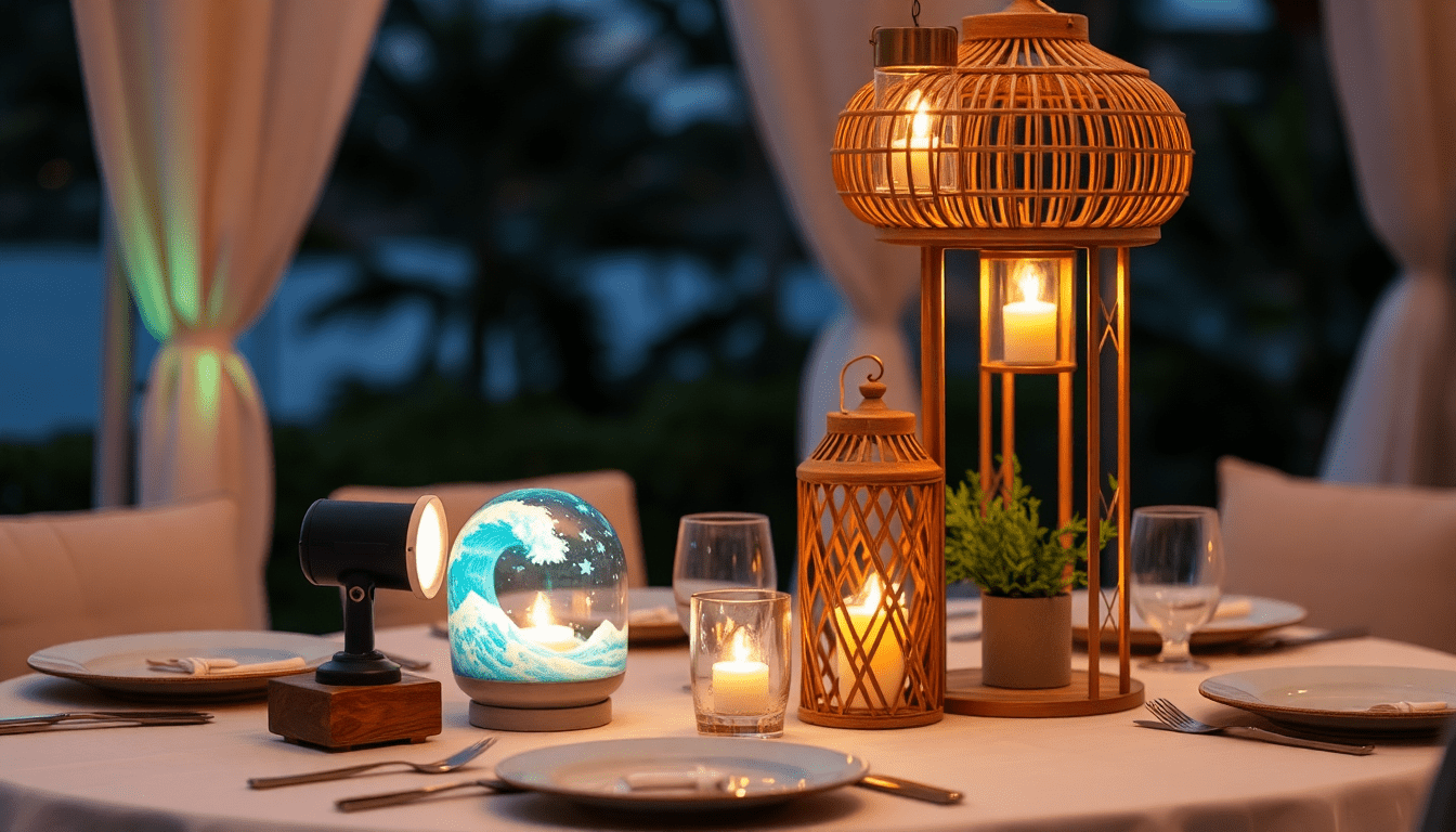 Create a Cozy Vibe: How to Incorporate Ocean Wave Projectors and Rattan Lanterns into Your 2025 Home Decor