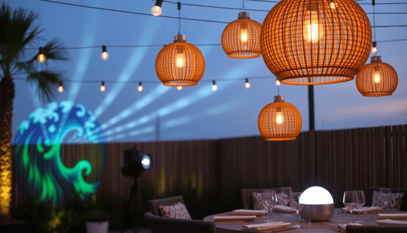 Create Your Dream Space: The Ultimate Guide to Ocean Wave Projectors and Rattan Lanterns for Modern Outdoor Decor in 2025 - XENTAR