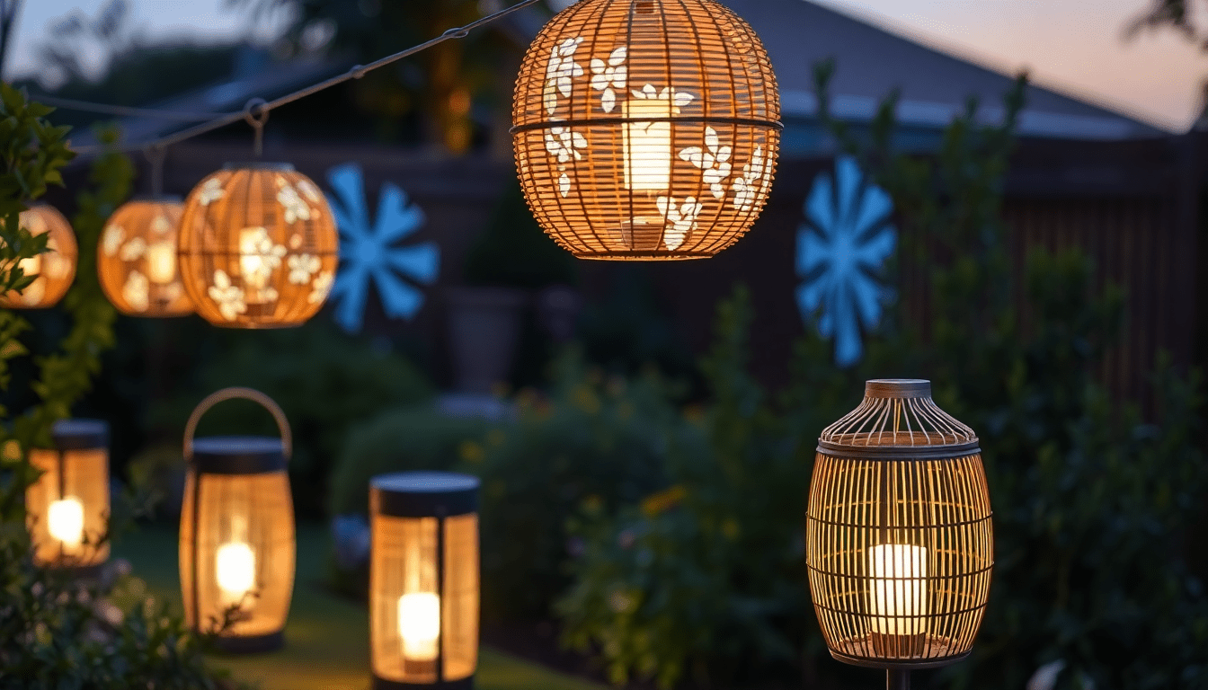 Elevate Your Outdoor Ambiance: The Best Solar Projection Lights and Rattan Lanterns for Stylish Garden Decor in 2025 - XENTAR