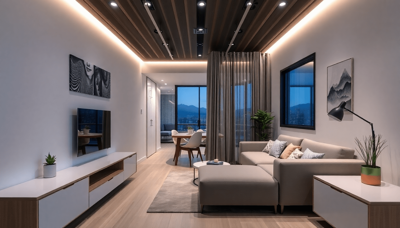 Elevating Small Spaces with Smart Lighting Solutions: Innovative Ideas for Modular Furniture Integration in 2025