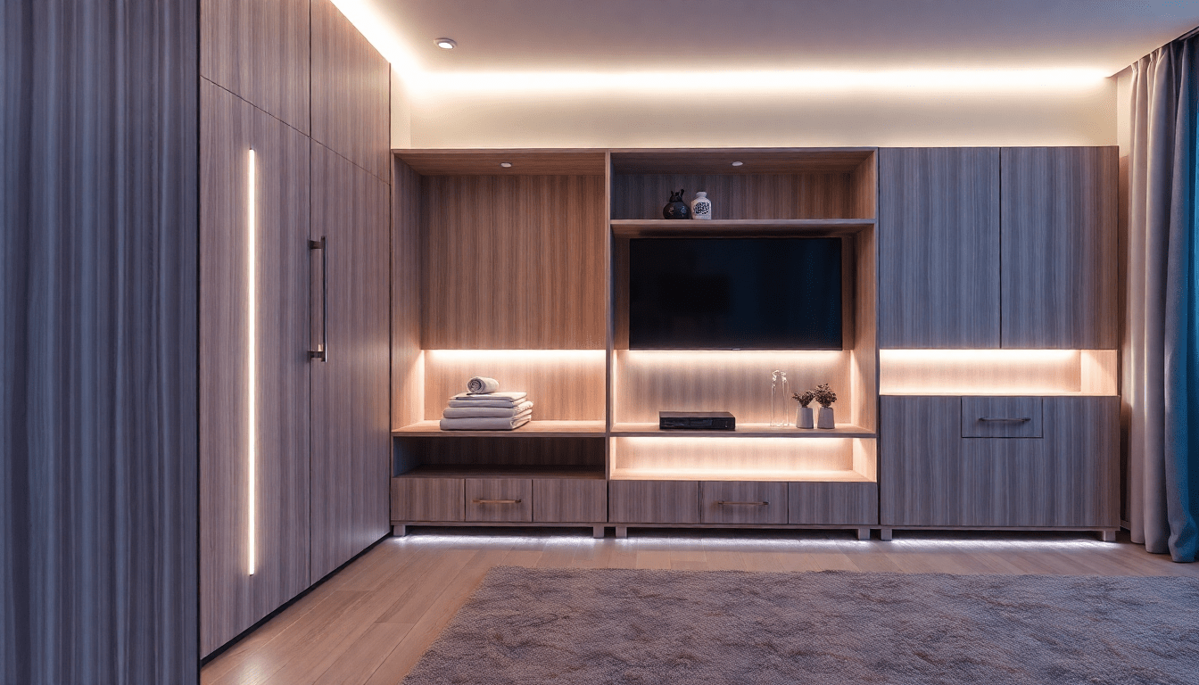 Ghost-Layer Lighting: Concealed Smart-Light Strategies to Integrate Convertible Furniture in Compact Living Spaces