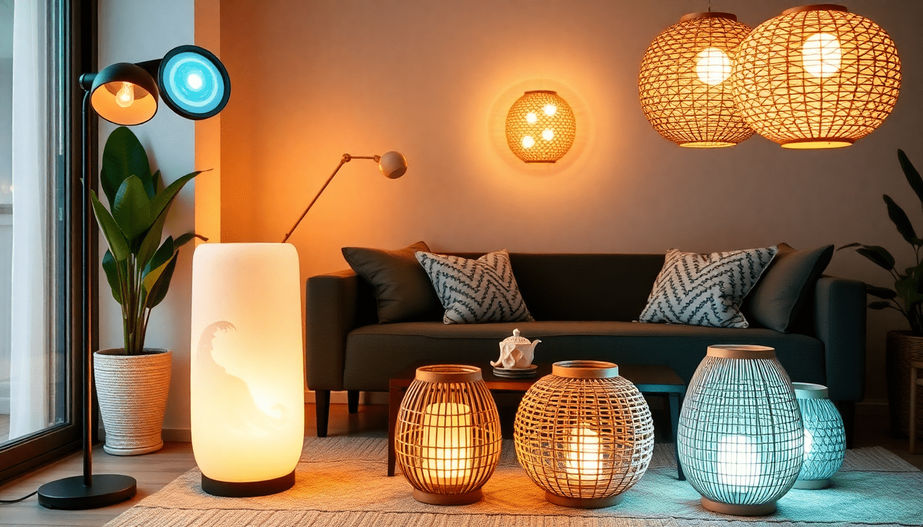 Illuminate Your Life: The Ultimate Guide to Ocean Wave Projectors, Solar Rattan Lanterns, and Modern Floor Lamps for a Chic 2025 Home