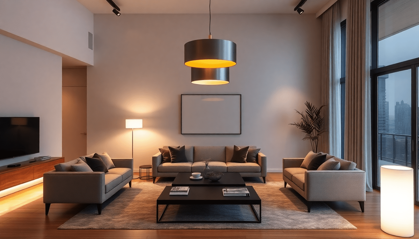 Innovative Lighting Solutions to Create Cozy, Energy-Efficient Atmospheres in Modern Home Interiors