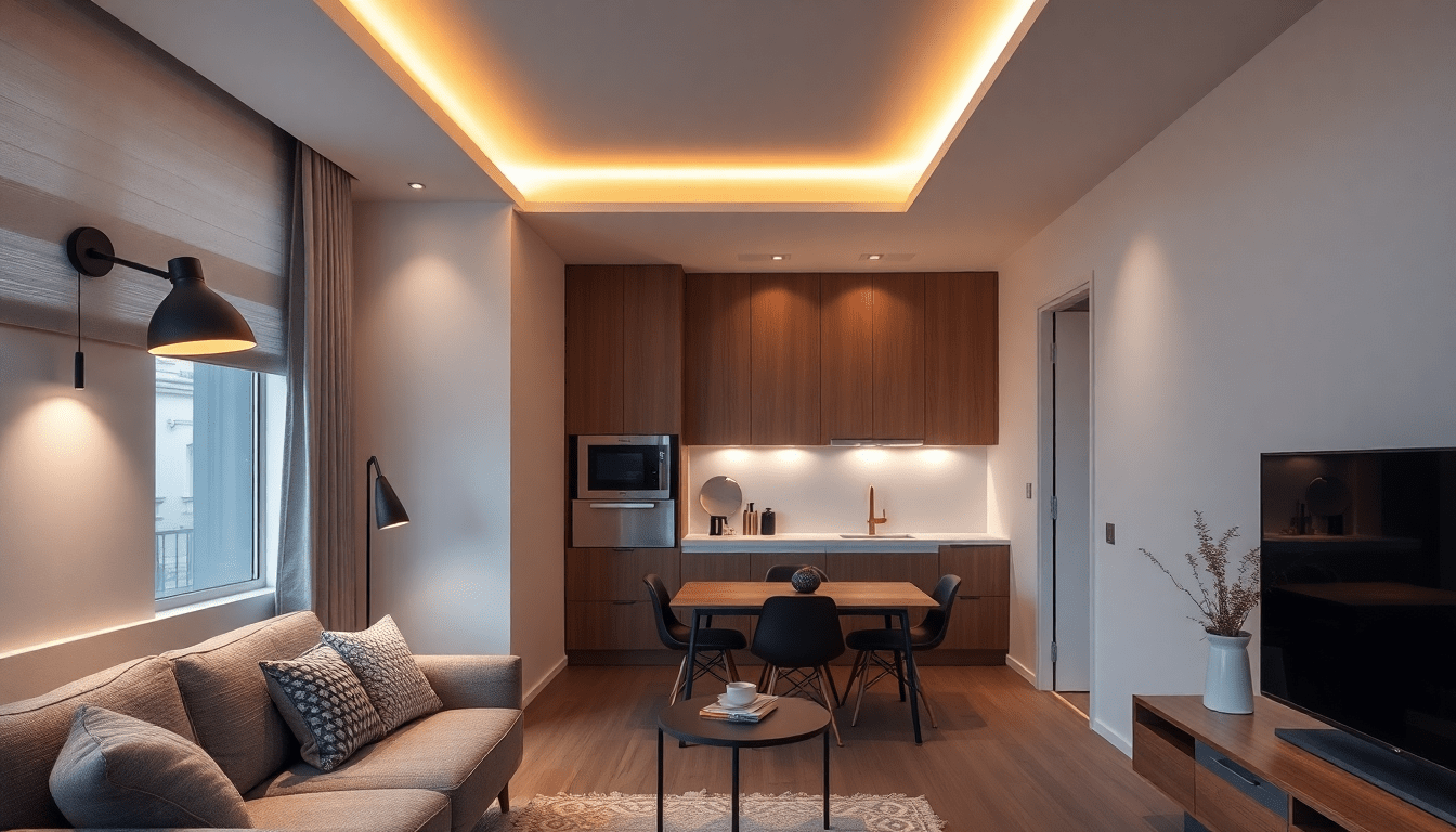 Innovative Lighting Solutions to Maximize Small Space Design and Enhance Modern Home Aesthetics in 2025