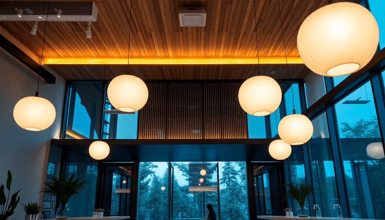 Innovative Techniques for Achieving Sustainable and Adjustable Ambient Lighting in Contemporary Interior Design