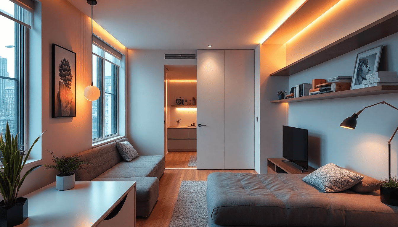 Lighting Psychology for Convertible Interiors: Sensor-Triggered Layering to Define Zones in Micro-Apartments