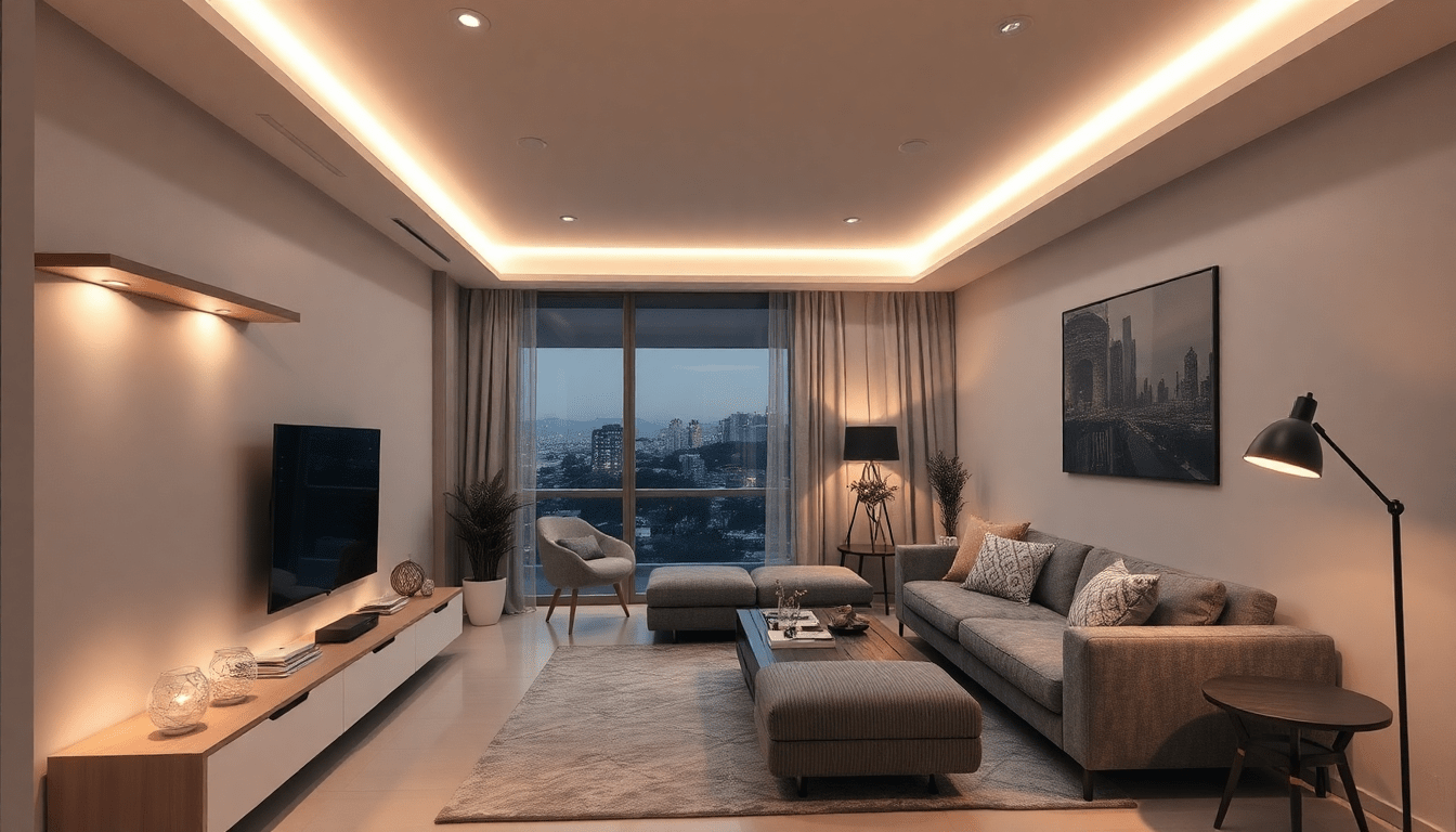 Micro-Home Biophilic Lighting Redefined: AI-Powered Layered LEDs with Circadian Zonal Control for Small Spaces
