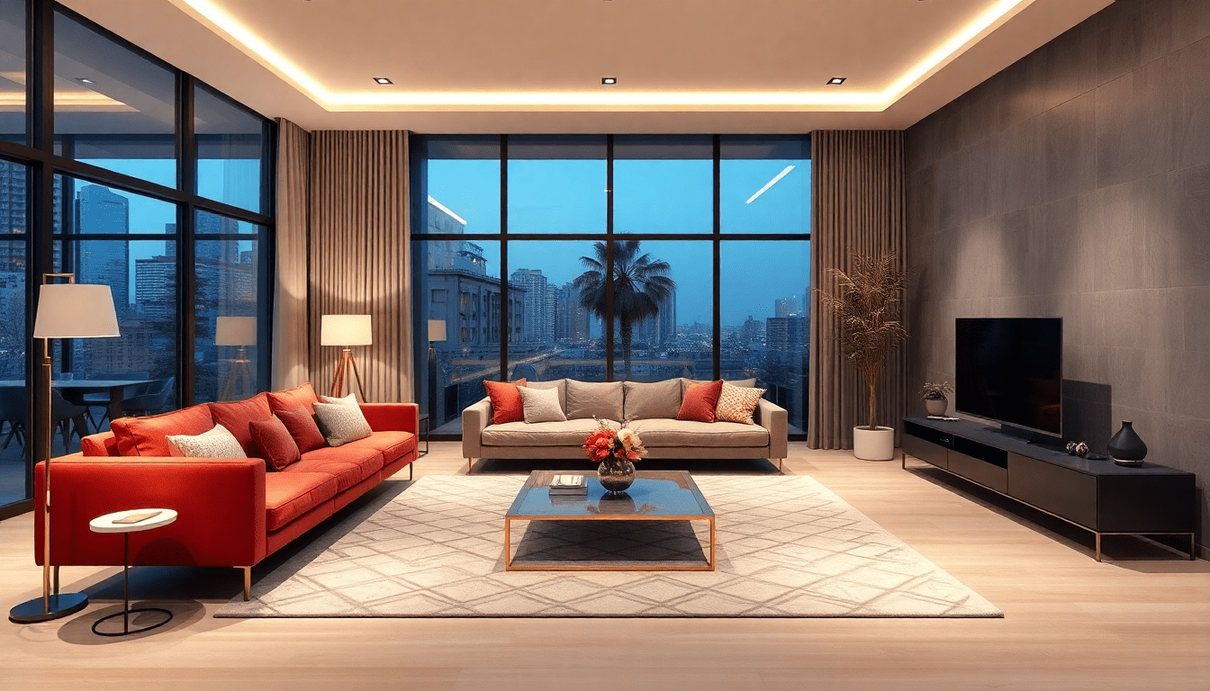 Smart Lighting and Modular Furniture Fusion: Designing Flexible and Stylish Living Spaces for Enhanced Comfort