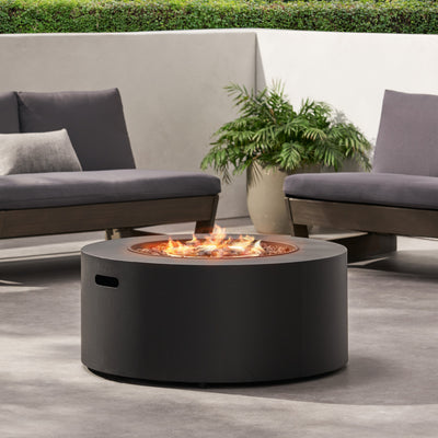 Round Iron Fire Pit