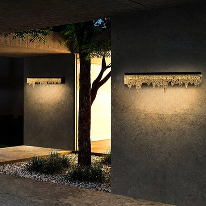 Acrylic Waterfall Outdoor Light - XENTAR