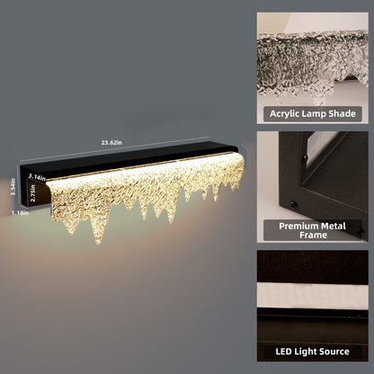 Acrylic Waterfall Outdoor Light - XENTAR