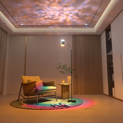 Dual Head Aurora Sunset Projector Floor Lamp - XENTAR