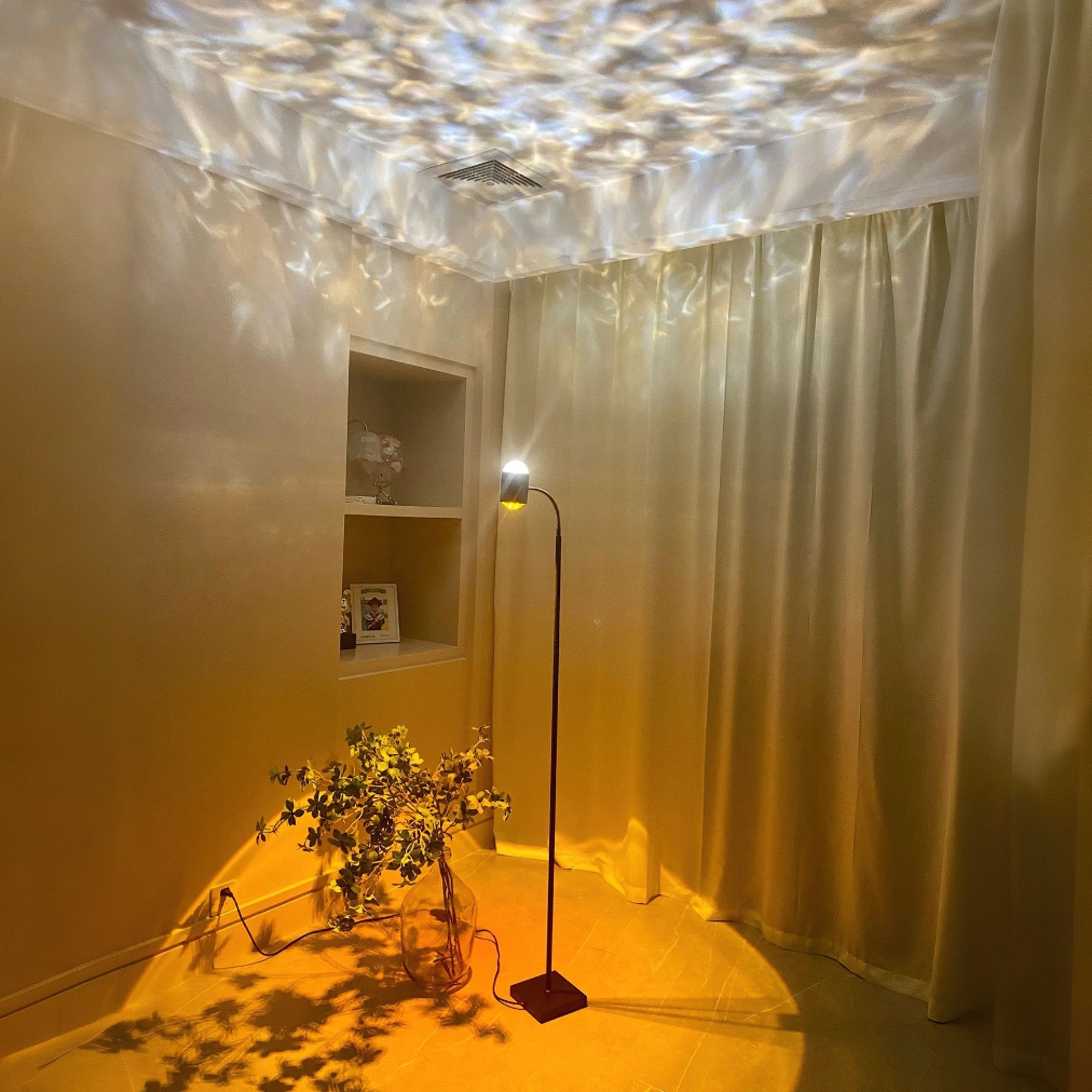 Dual Head Aurora Sunset Projector Floor Lamp - XENTAR