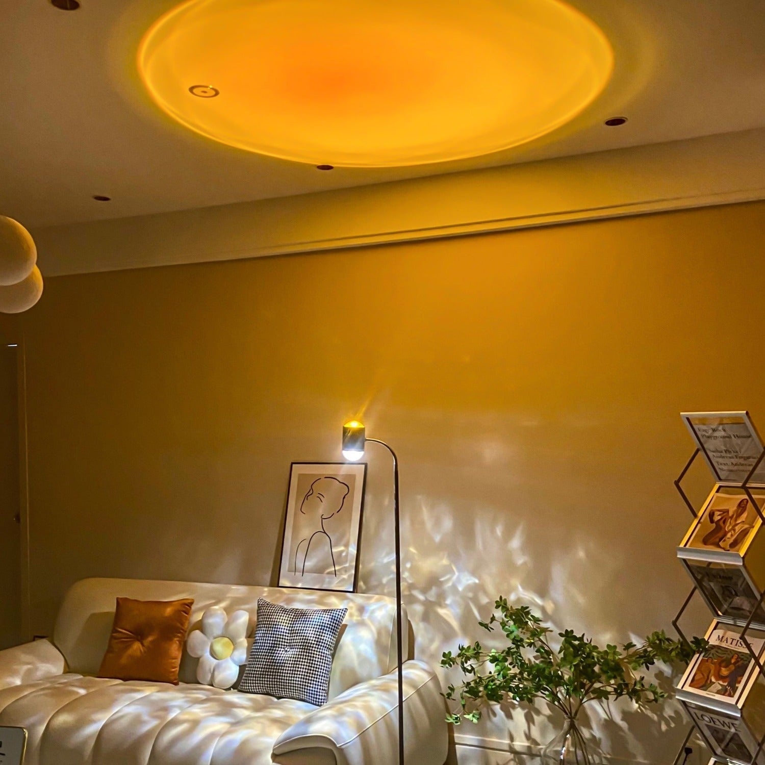 Dual Head Aurora Sunset Projector Floor Lamp - XENTAR