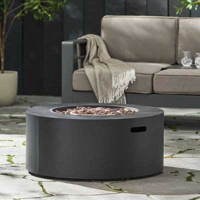 Round Iron Fire Pit