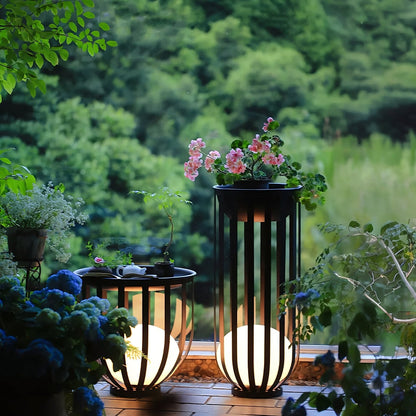 solar powered plant grow lights Outdoor Solar Power LED Plant Stand