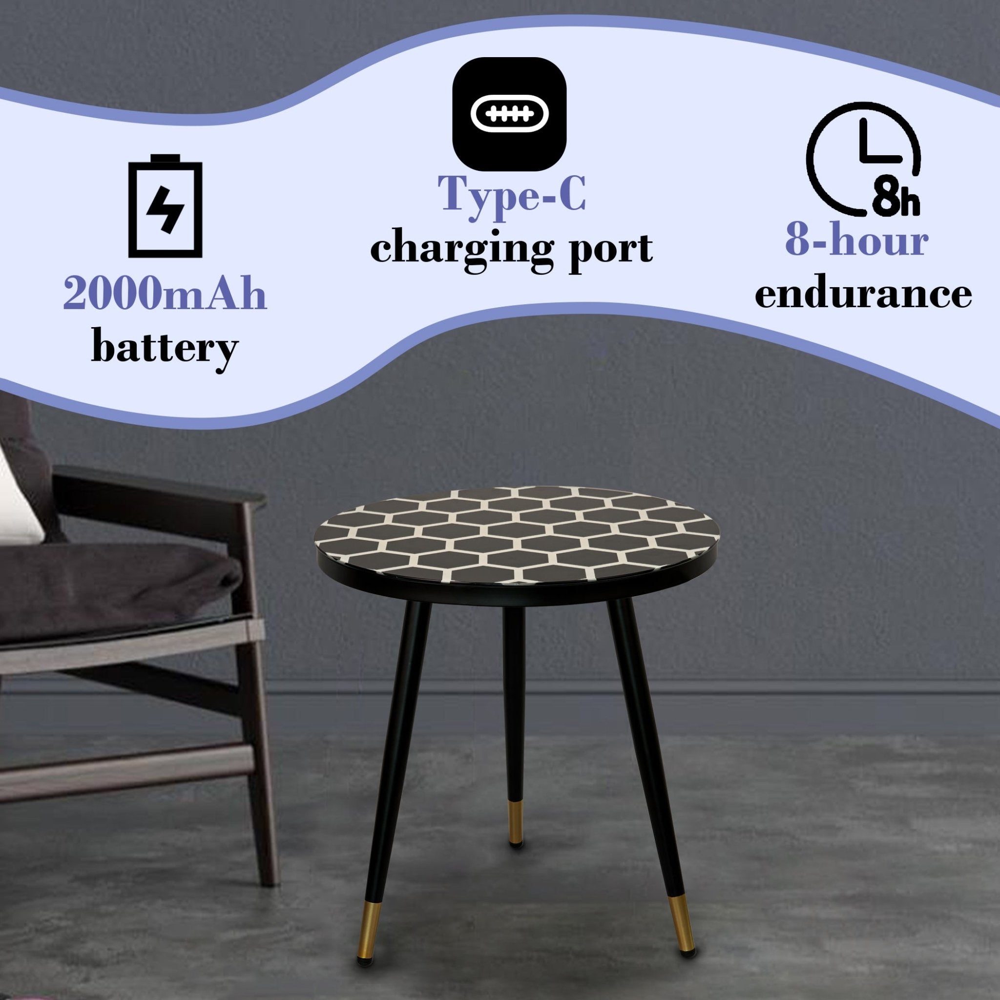 Touch & Glow Coffee Table - XENTAR